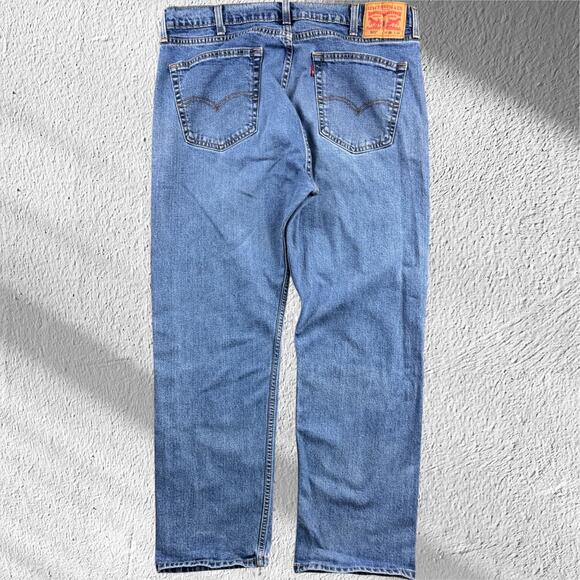Levi's Strauss 505 Straight Jeans Men's W38xL29 - Picture 2 of 4